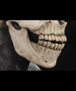 "Skull Hood" Silicone Mask -Halloween Costumes Store skull hood silicone halloween mask 20360423297