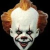 "Stephen King's It - Pennywise 2019" Deluxe Mask -Halloween Costumes Store stephen king s it pennywise 2019 deluxe movie halloween mask 14144700055600