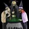 "Stitchwick Sisters" Electric Animated Halloween Witch Prop -Halloween Costumes Store stitchwick sisters electric animated halloween witch prop 14302572970032