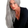 "Straight Grey Witch" Halloween Wig - 24" -Halloween Costumes Store straight grey witch halloween wig 24 28732076294192