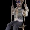 "Swinging Skeletal Boy" Electric Animated Halloween Prop -Halloween Costumes Store swinging skeletal boy electric animated halloween prop 28663675486256