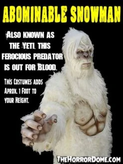 "The Abominable Snowman" HD Studios Pro Costume -Halloween Costumes Store the abominable snowman hd studios pro halloween costume 14335992889392