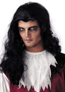 "Vampire Nightlife - Black" Halloween Wig