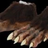 "Werewolf Feet" Deluxe Halloween Costume Shoes -Halloween Costumes Store werewolf feet deluxe halloween costume shoes 28745570648112