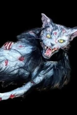 "Zombie Cat" HD Studios Halloween Puppet Prop