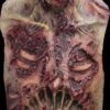 "Zombie Mega Mask / Chest" Halloween Mask 1 "Zombie Mega Mask / Chest" Halloween Mask -Halloween Costumes Store zombie mega mask chest halloween mask 14152846606384