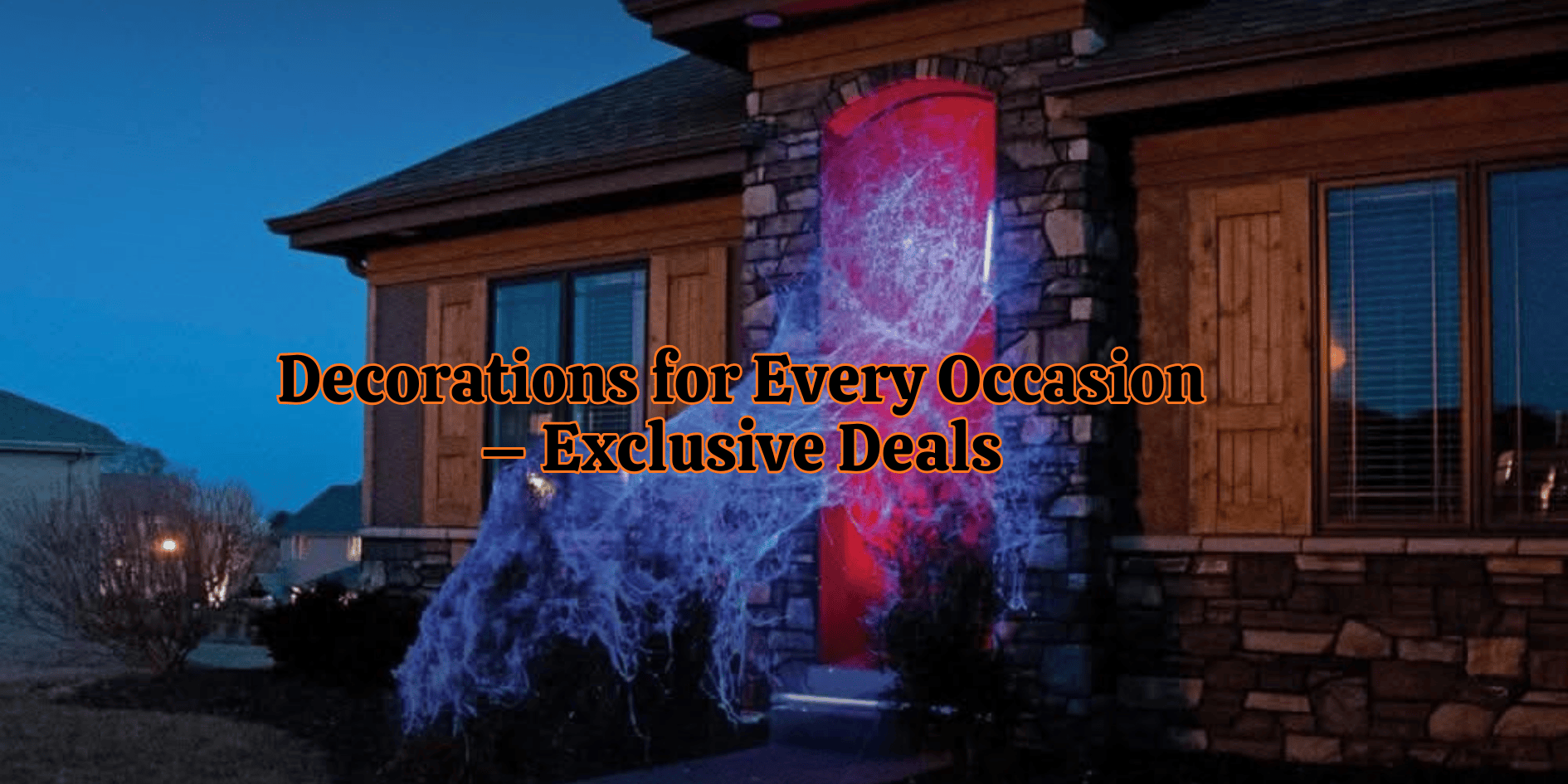 Halloween Costumes Store -Halloween Costumes Store Purple And Black Illustrative Happy Halloween Banner 1